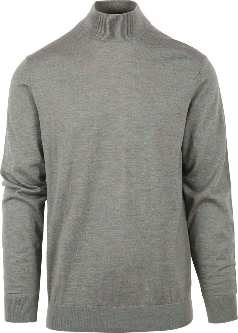 Profuomo Turtleneck Merino Pullover Grün - Größe XL von Profuomo