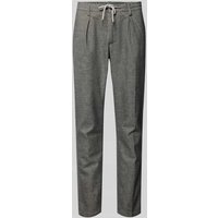 Profuomo Regular Fit Hose mit elastischem Bund in Anthrazit, Größe 54 von Profuomo