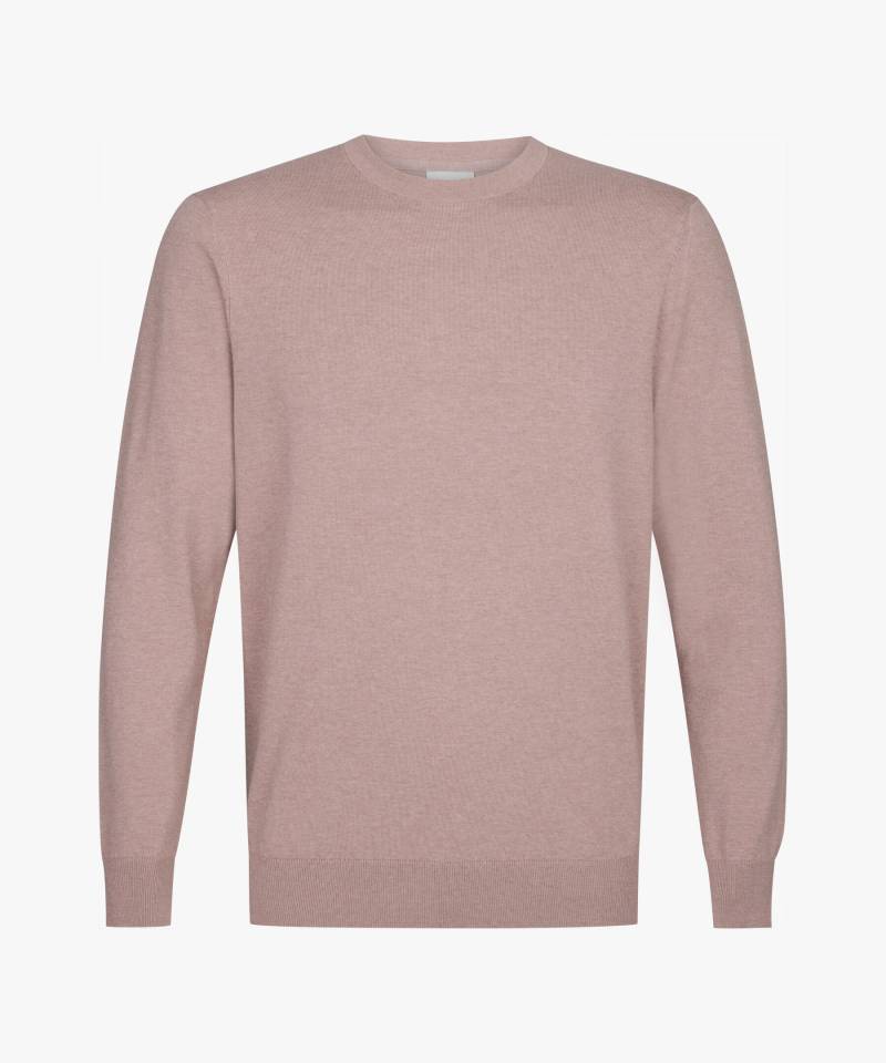 Profuomo - Rosafarbenes Luxury basic Crewneck dunkelviolett - Gr. - XXL von Profuomo