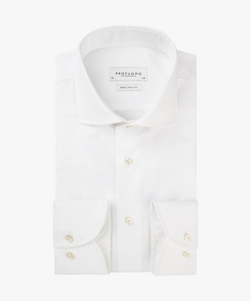 Profuomo - Royal Twill No. 6 weiß - Gr. - 39 von Profuomo