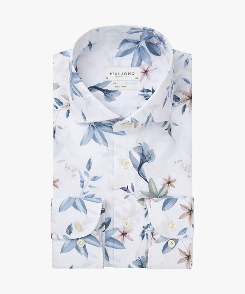 Profuomo - SHIRT CUTAWAY SF WHITE weiß - Gr. - 40 von Profuomo