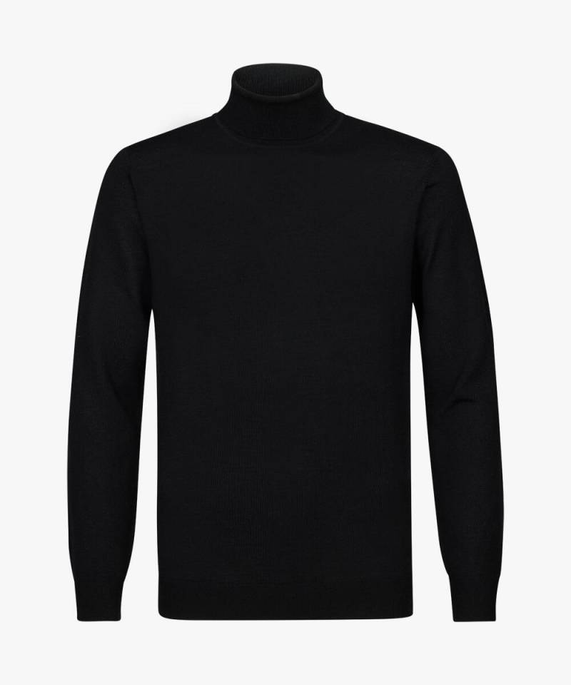 Profuomo - Schwarzer Merino Rollkragenpullover schwarz - Gr. - XL von Profuomo