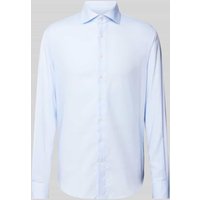 Profuomo Slim Fit Businesshemd aus Twill in Blau, Größe 38 Profuomo Slim Fit Businesshemd aus Twill in Blau, Größe 38 von Profuomo