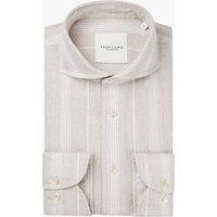 Profuomo Softes Leinenhemd mit Streifen von Profuomo