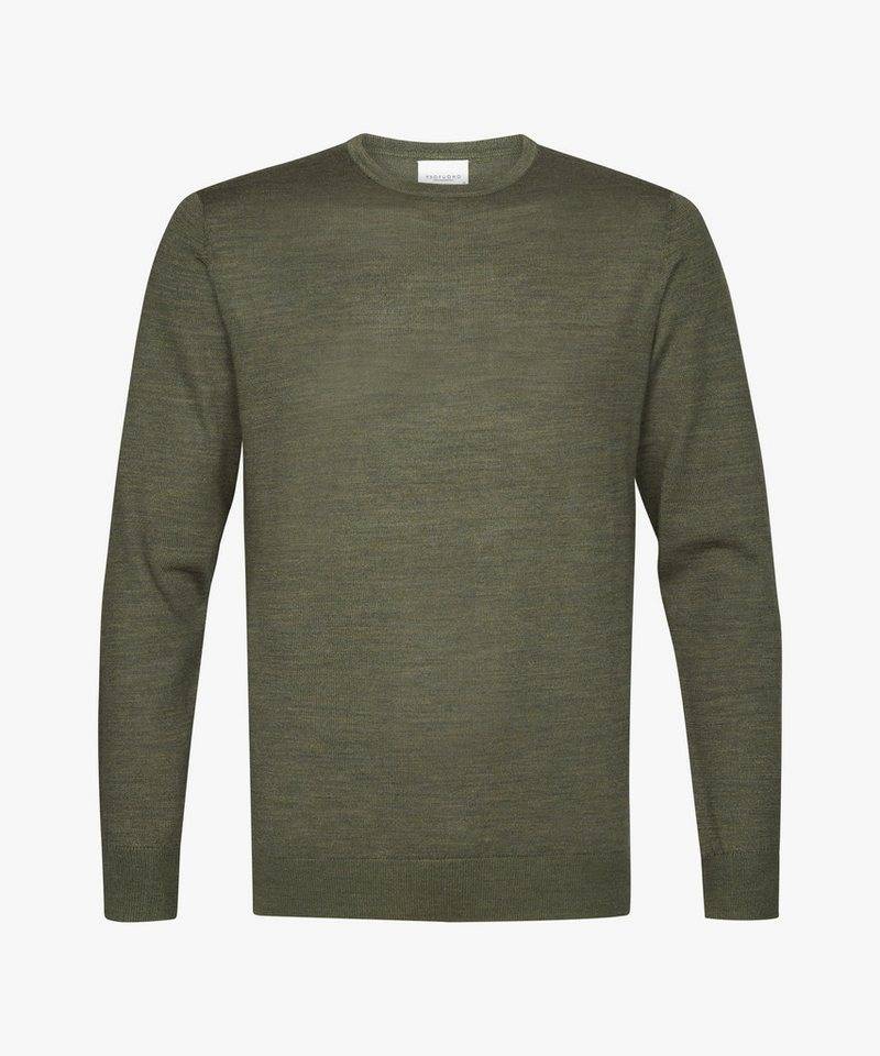 Profuomo Strickpullover PULLOVER CREW NECK D GREEN von Profuomo