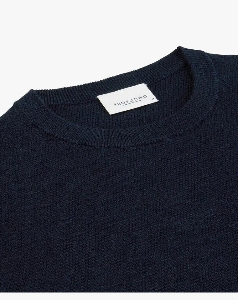 Profuomo Troyer PULLOVER CREW NECK NAVY Profuomo Troyer PULLOVER CREW NECK NAVY von Profuomo