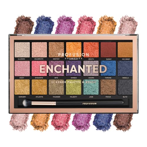 Profusion Cosmetics Enchanted 21 Lidschatten-Palette von Profusion Cosmetics