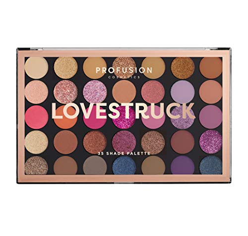 Profusion Cosmetics Lovestruck Lidschatten-Palette für 35 Lidschatten von Profusion Cosmetics