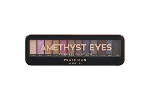 Profusion Cosmetics Pro Makeup Case Lidschatten Palette Amethystaugen von Profusion Cosmetics