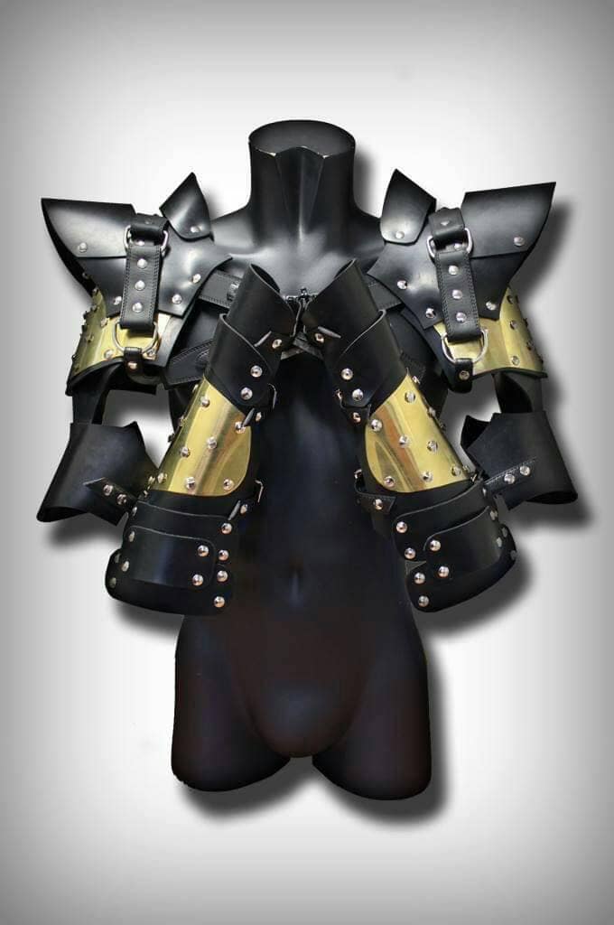 1 Paar Steampunk Fantasy Mittelalter Rüstung Arm Cosplay Unisex 1 Paar Steampunk Fantasy Mittelalter Rüstung Arm Cosplay Unisex von ProgettoSteam