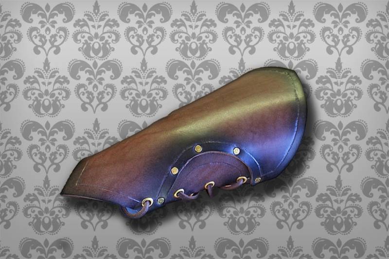 Jäger Armschoner Armspange - Steampunk Fantasy Mittelalter Vampir Wikinger Rüstung von ProgettoSteam