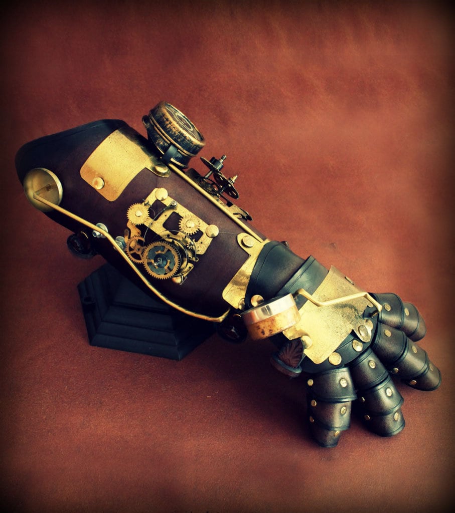 steampunk Jäger Panzerhandschuh steampunk Jäger Panzerhandschuh von ProgettoSteam