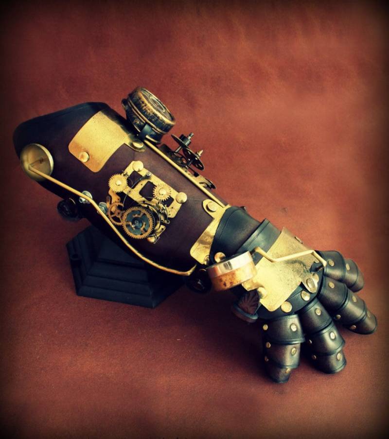 steampunk Jäger Panzerhandschuh steampunk Jäger Panzerhandschuh von ProgettoSteam