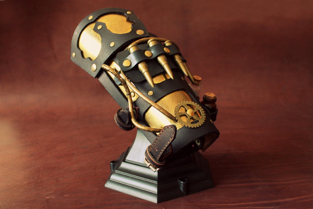 steampunk Söldner Armschutz steampunk Söldner Armschutz von ProgettoSteam