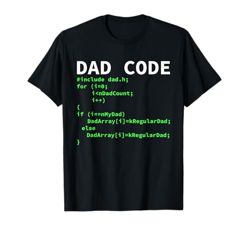 Programmierer Geschenke & Ideen Entwickler Papa Coder Informatiker Coden Papa Programmierer T-Shirt, Herren, Schwarz, S von Programmierer Geschenke & Ideen