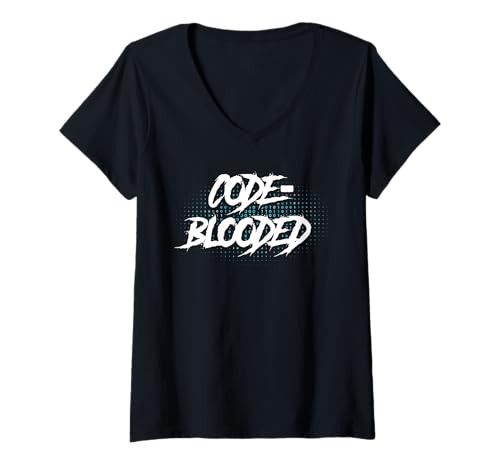 Damen Computer-Binärcode-Programmierer – Softwareentwicklung T-Shirt mit V-Ausschnitt Damen Computer-Binärcode-Programmierer – Softwareentwicklung T-Shirt mit V-Ausschnitt von -Programming - Developer-