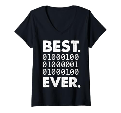 Damen Computer Binary Code Programmer - Programmierung - Entwickler T-Shirt mit V-Ausschnitt Damen Computer Binary Code Programmer - Programmierung - Entwickler T-Shirt mit V-Ausschnitt von -Programming - Developer-