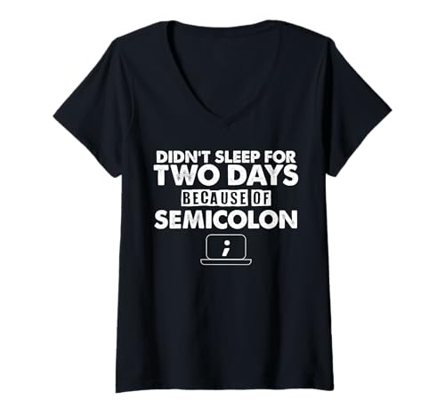 Damen Computer Binary Code Programmer - Programmierung - Entwickler T-Shirt mit V-Ausschnitt Damen Computer Binary Code Programmer - Programmierung - Entwickler T-Shirt mit V-Ausschnitt von -Programming - Developer-