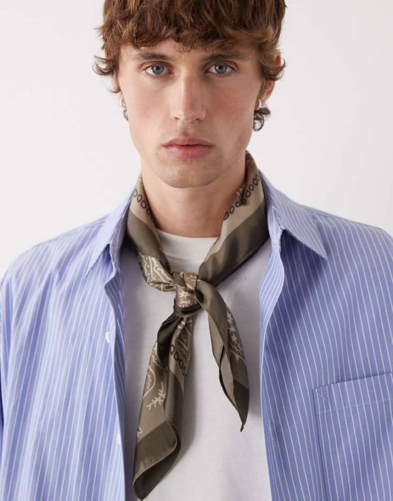 Prohibited - Escapism - Halstuch in Braun-Brown von Prohibited