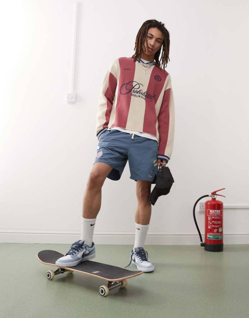 Prohibited - Sportshorts in Blau von Prohibited