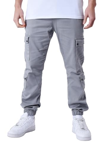 Project X Paris Cargohose, hellgrau, XL von Project X Paris