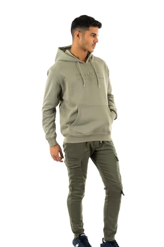 Project X Paris KH2 Herren-Sweatshirt, Khaki, 2322039, kaki, 38 von Project X Paris