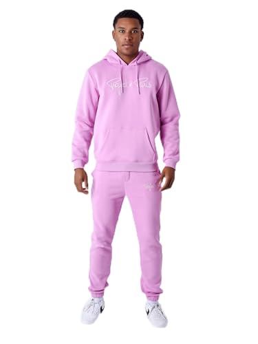 Project X Paris Kapuzensweatshirt mit Signature, Begonia Pink, L von Project X Paris