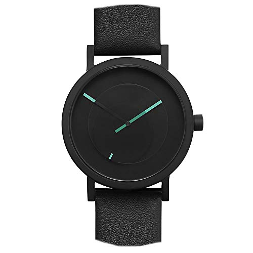Projects Watches "Tangency Quarz Edelstahl IP Schwarz Blau Leder Unisex Uhr Projects Watches "Tangency Quarz Edelstahl IP Schwarz Blau Leder Unisex Uhr von Projects Watches