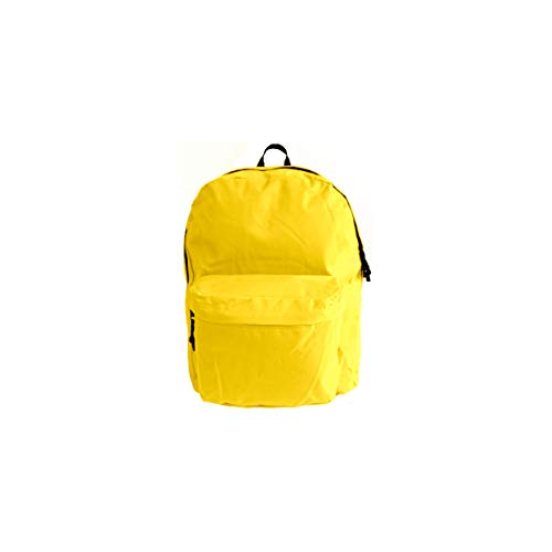 Projects Basic Rucksack für die Arbeit 'Basic Line' wasserdicht strapazierfähig gelb | Einfacher Rucksack Herren Damen | Arbeitsrucksack Herren robust wasserdicht Arbeitsrucksack Damen von Projects