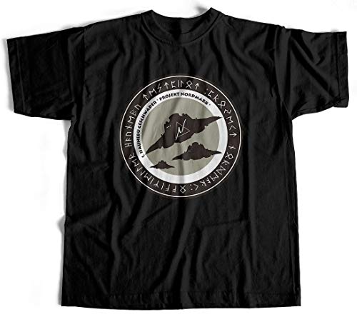 Haunebu IV - 1.HGPN 2018 - Flugscheiben UFO Haunebu T Shirt, M, schwarz Haunebu IV - 1.HGPN 2018 - Flugscheiben UFO Haunebu T Shirt, M, schwarz von Projekt Nordmark