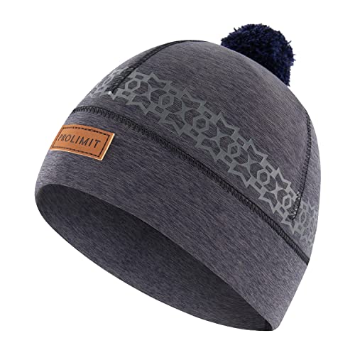 Prolimit Neoprene Beanie Pompom Artic, Farbe:Black/Grey, Größe:L Prolimit Neoprene Beanie Pompom Artic, Farbe:Black/Grey, Größe:L von Prolimit