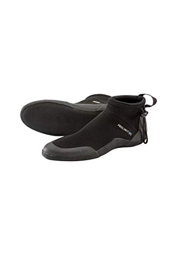 Prolimit Raider 2mm Neoprenanzug Schuh Schuh Universeller runder Zehenschuh an unserem OCL Leisten für bessere Passform und Performance, 45 EU, Schwarz von Prolimit