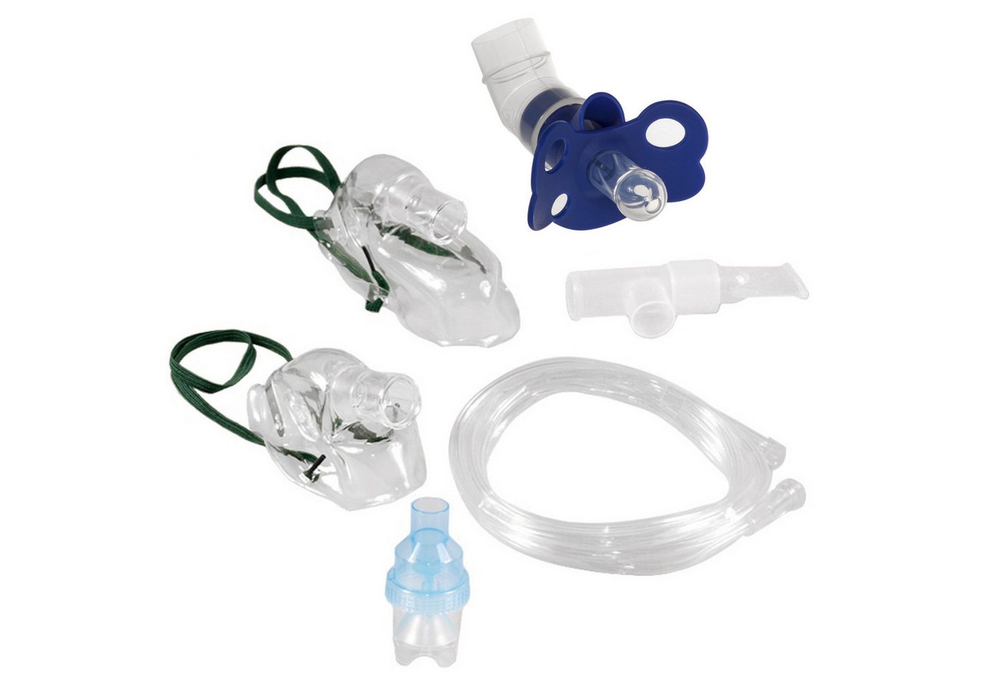 Promedix Inhalationsgerät Zubehör PR-815+ PR-850 Komplettset, mit Schnuller, Kindermaske, Erwachsenenmaske von Promedix