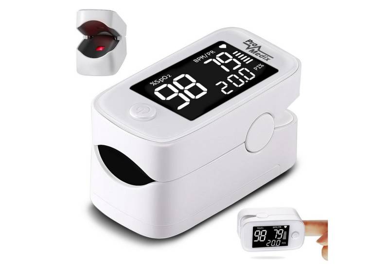 Promedix Pulsoximeter PR-870, Fingerpulsoximeter HD LED Display u. MCU-Modul von Promedix