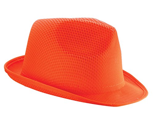Promo Mafia Hut Karneval Mallorca Fasching Urlaub Junggesellenabschied Cap Farbe orange von Promo