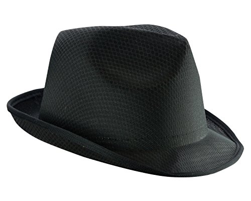 Promo Mafia Hut Karneval Mallorca Fasching Urlaub Junggesellenabschied Cap Farbe schwarz von Promo