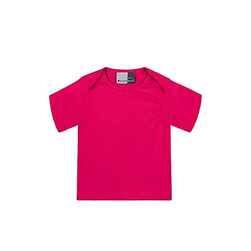 Baumwoll Baby T-Shirt, 80/86, Pink von Promodoro