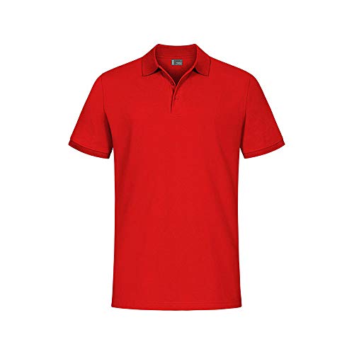 EXCD Poloshirt Plus Size Herren, Rot, XXXL von Promodoro