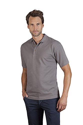 Herren Baumwoll Poloshirt, XL, Dunkelgrau von Promodoro