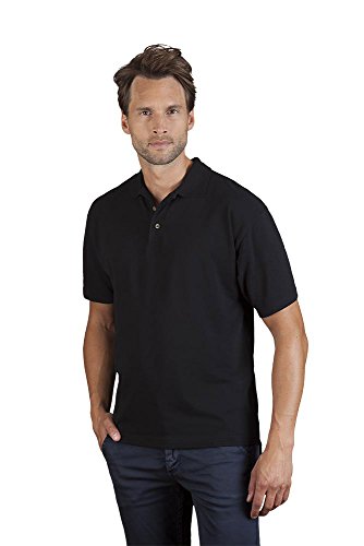 Herren Baumwoll Poloshirt, XL, Schwarz von Promodoro