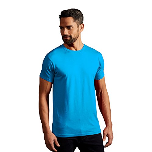 Premium T-Shirt Herren, Türkis, L von Promodoro