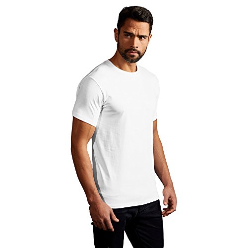 Premium T-Shirt Herren, Weiß, S von Promodoro