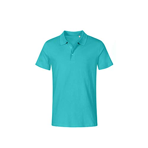 Jersey Poloshirt Plus Size Herren, Jade, 4XL von Promodoro
