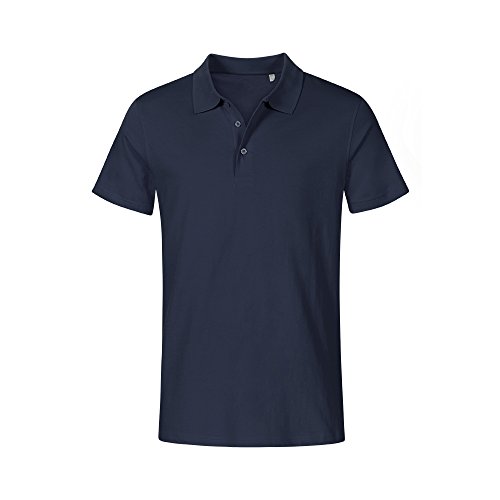 Jersey Poloshirt Plus Size Herren, Marineblau, 4XL von Promodoro