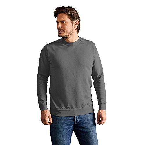 Men´s Sweatshirt 80/20 Gr.L steel grey PROMODORO von Promodoro