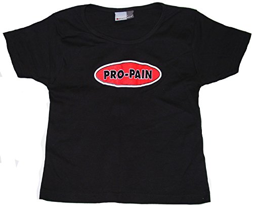 PRO-Pain - Logo - Girlie Girl Shirt - Größe Size L von Promodoro