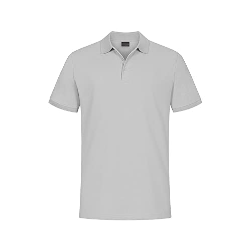 Poloshirt 92-8 Herren, Grau, M von Promodoro