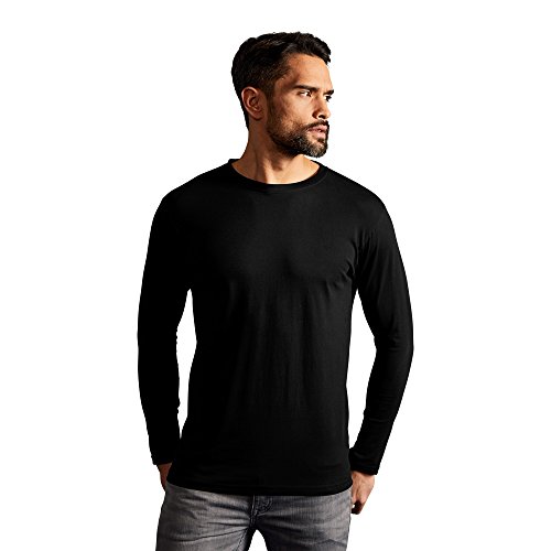 Langarm-T-Shirt Men’s Premium Gr.M schwarz PROMODO RO von Promodoro