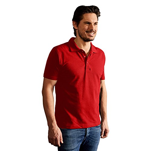 Premium Poloshirt Herren, Rot, XXL von Promodoro