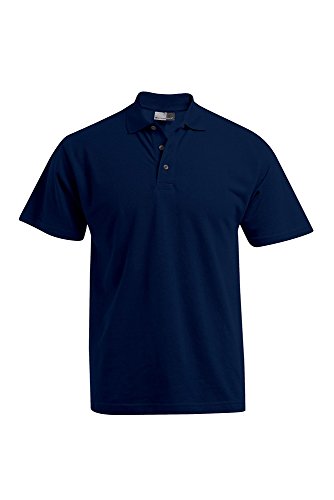 Premium Poloshirt Plus Size Herren, Marineblau, XXXL von Promodoro